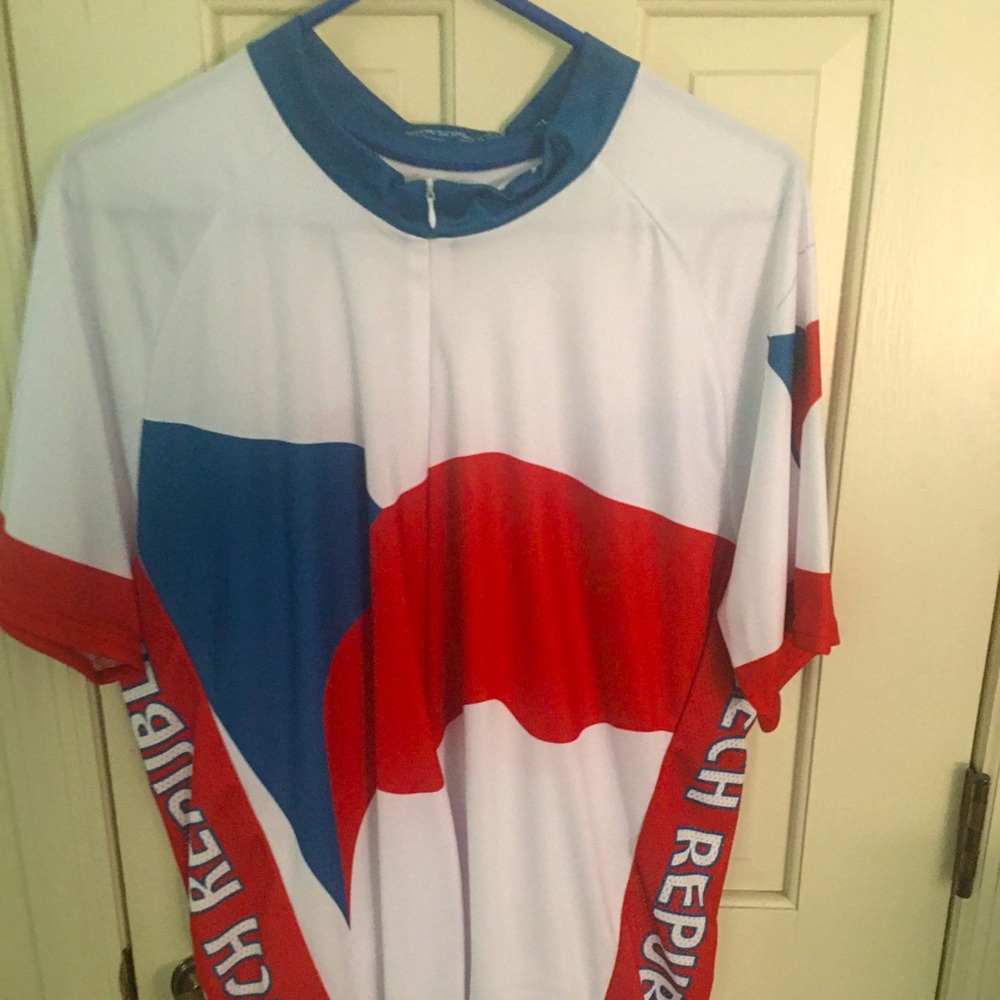 Czech Republic Bike Jersey, 4XL